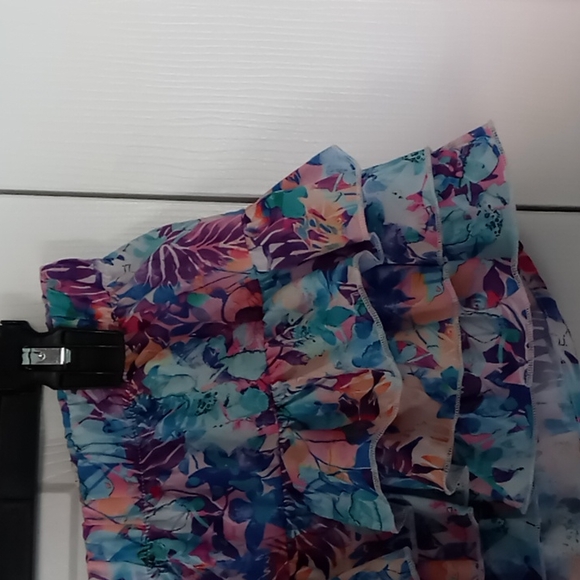 Mermaid Ruffled Swimsuit Bottoms by Lisa Blue Sz Med - Picture 3 of 10